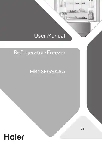 Haier HB18FGSAAA User Manual first page preview