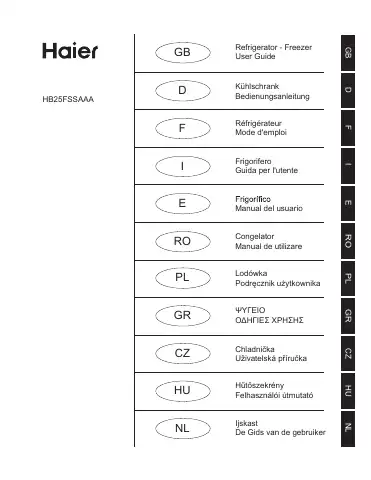 Haier HB25FSSAAA User Manual first page preview