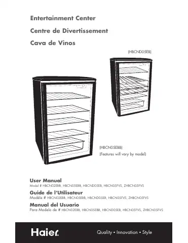 Haier HBCN02EBB User Manual first page preview
