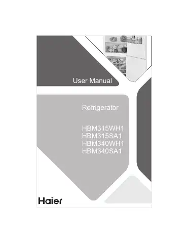 Haier HBM315WH1 User Manual first page preview