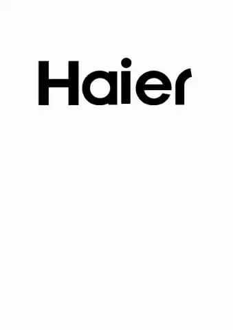 Haier HBW5518D Manual first page preview