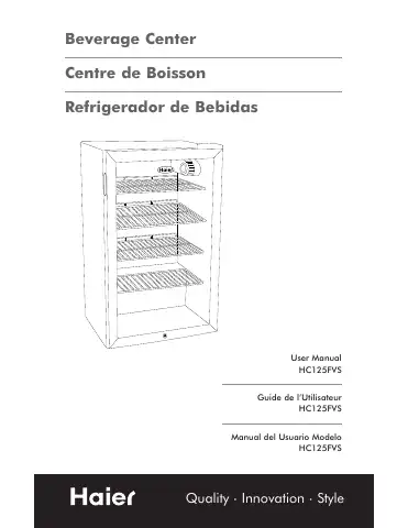Haier hc125fvs User Manual first page preview