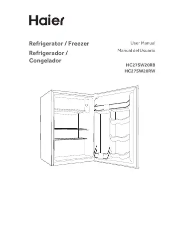 Haier HC27SW20RB User Manual first page preview