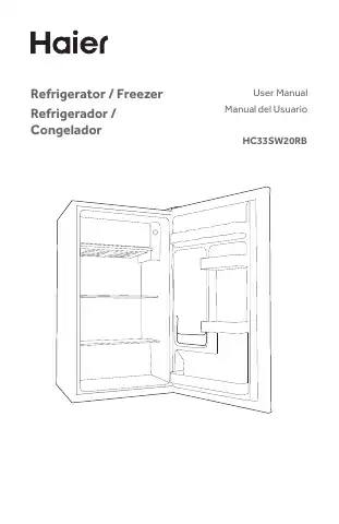 Haier HC33SW20RB User Manual first page preview