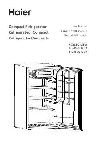 Haier HC45SG42SW User Manual first page preview