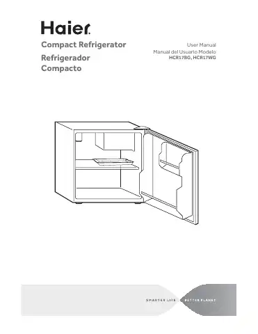 Haier HCR17BG User Manual first page preview