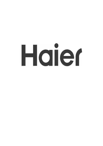 Haier HDW3620DNPK Manual first page preview