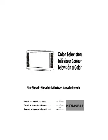 Haier 21T9G User Manual first page preview