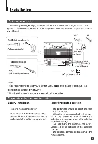 Haier 25F9K-T User Manual first page preview