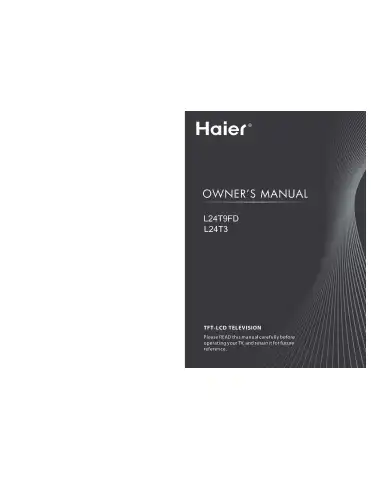 Haier L24T9FD User Manual first page preview