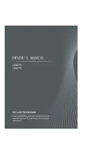 Haier LS42T3 Owner's Manual first page preview