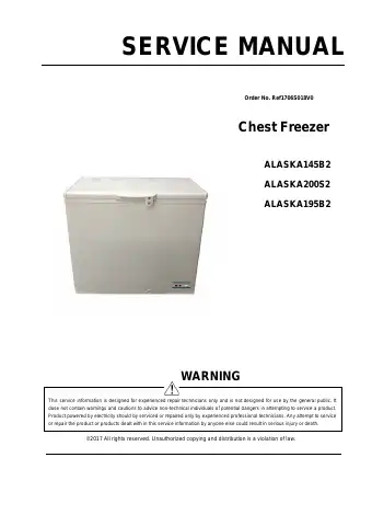 Haier ALASKA145B2 Service Manual first page preview