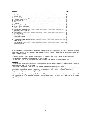 Haier CF-210 User Manual first page preview
