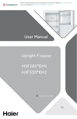 Haier H3F285 EH1 Series User Manual first page preview