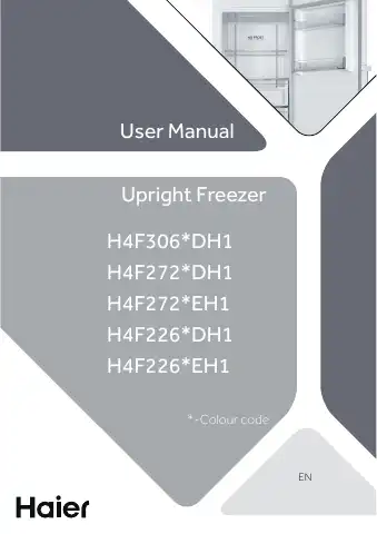 Haier H4F306 DH1 Series User Manual first page preview