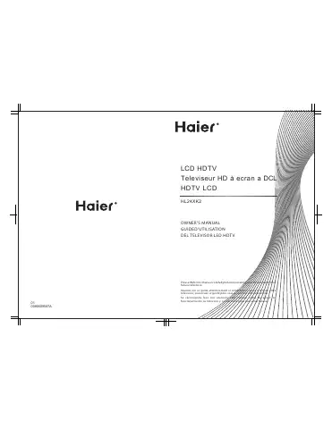 Haier HL24XK2 Owner's Manual first page preview