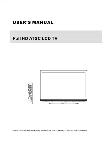 Haier LC-4758P User Manual first page preview