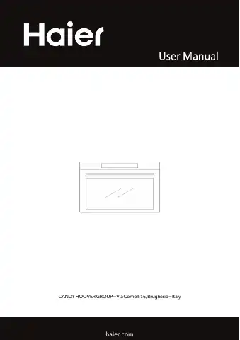 Haier HWO38MG4HXBD User Manual first page preview