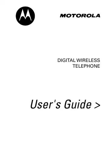 Motorola 120e User Manual first page preview