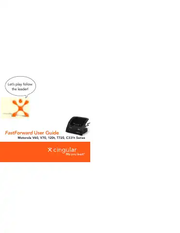Motorola FastForward V60 Series User Manual first page preview