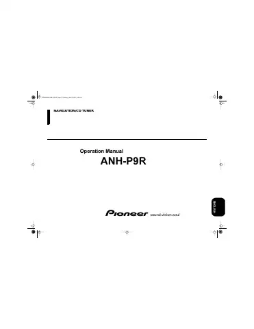 Pioneer ANH-P9R Operation Manual first page preview