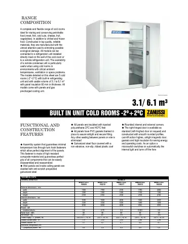 Zanussi 102028 Specifications first page preview