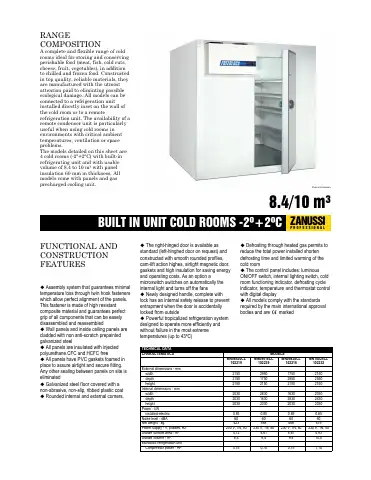 Zanussi 102216 Specifications first page preview