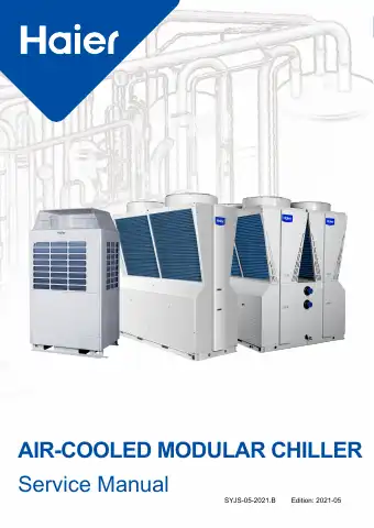 Haier CA0035EAND Service Manual first page preview
