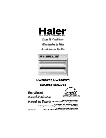 Haier ESA3065 User Manual first page preview