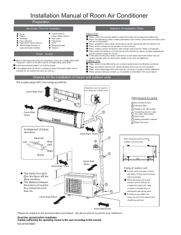 Haier HSU-18RK03 Installation Manual first page preview