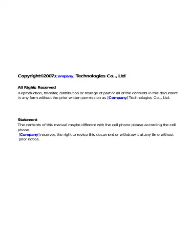 Haier C3000 User Manual first page preview