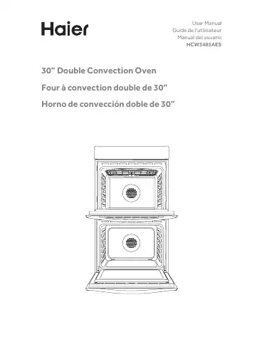 Haier HCW3485AES User Manual first page preview