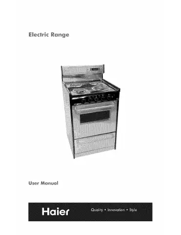 Haier CHER203AAWW User Manual first page preview