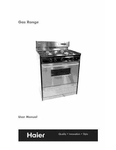Haier HGRP301AAWW User Manual first page preview