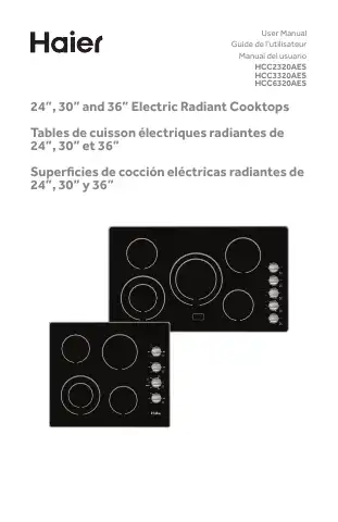 Haier HCC2320AES User Manual first page preview