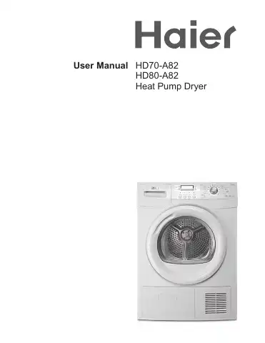 Haier HD70-A82 User Manual first page preview
