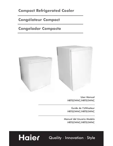 Haier HRT02WNC User Manual first page preview