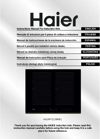 Haier HA2MTSJ58MB1 Instruction Manual first page preview