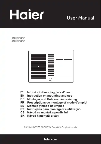 Haier HAIH6IESCE User Manual first page preview