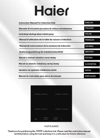 Haier HAIPSJ64MC Instruction Manual first page preview