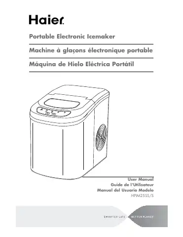Haier HPIM25S User Manual first page preview