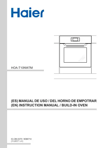 Haier HOA-T10NW7M Instruction Manual first page preview