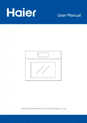 Haier HWO45NM6OXB1 User Instructions first page preview