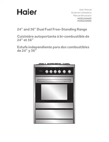 Haier HCR2250ADS User Manual first page preview