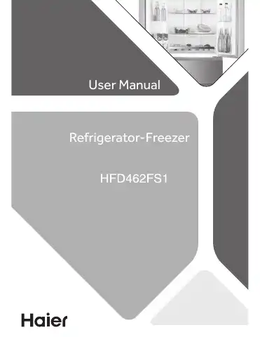 Haier HFD462FS1 User Manual first page preview