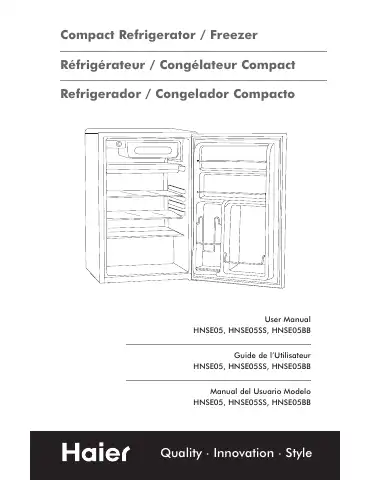 Haier HNSE05 User Manual first page preview