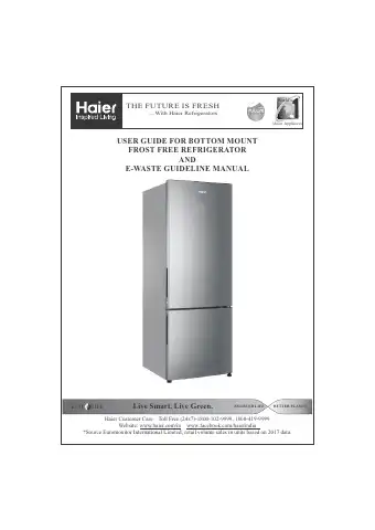Haier HRB-2763CSG-E User Manual first page preview