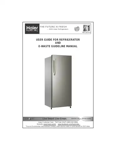Haier HRD-2714CS User Manual first page preview