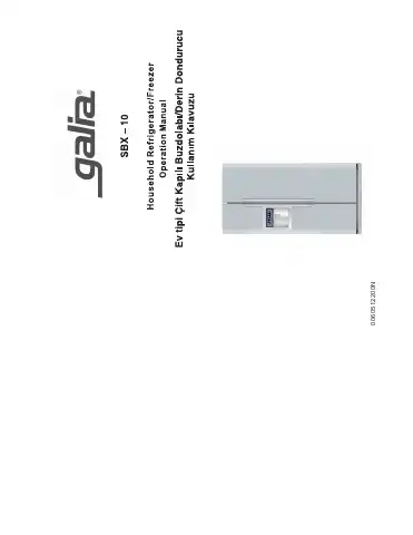 Haier SBX-10 User Manual first page preview