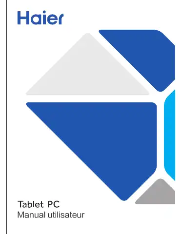 Haier D85 User Manual first page preview